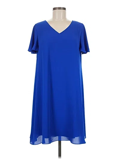Pre-owned C Established 1946 Casual Dress In Blue