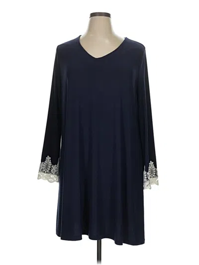 Pre-owned C Established 1946 Casual Dress In Blue