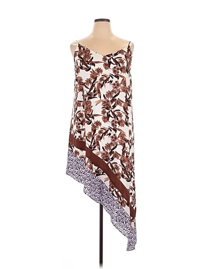 Pre-owned C Established 1946 Casual Dress In Brown