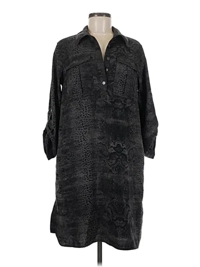 Pre-owned C Established 1946 Casual Dress In Gray