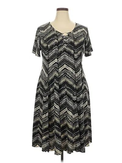 Pre-owned C Established 1946 Casual Dress In Gray