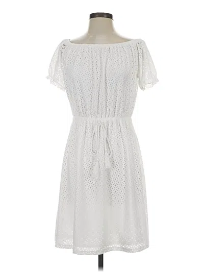 Pre-owned C Established 1946 Casual Dress In White