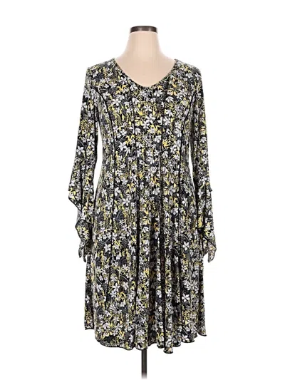 Pre-owned C Established 1946 Casual Dress In Yellow