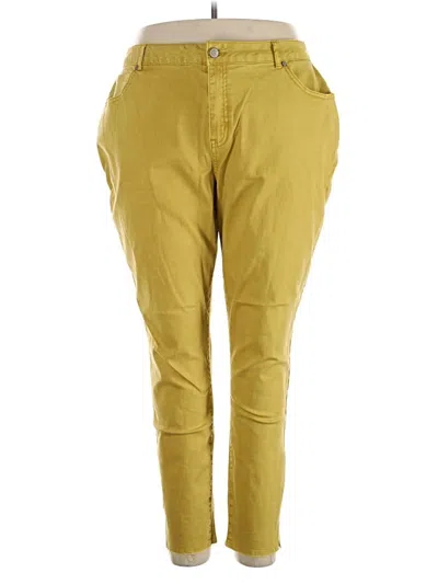 Pre-owned C Established 1946 Casual Pants In Yellow