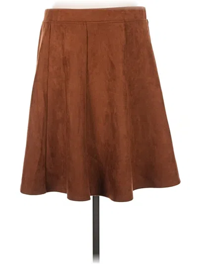 Pre-owned C Established 1946 Casual Skirt In Brown
