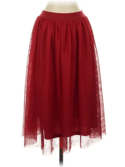 Pre-owned C Established 1946 Casual Skirt In Red