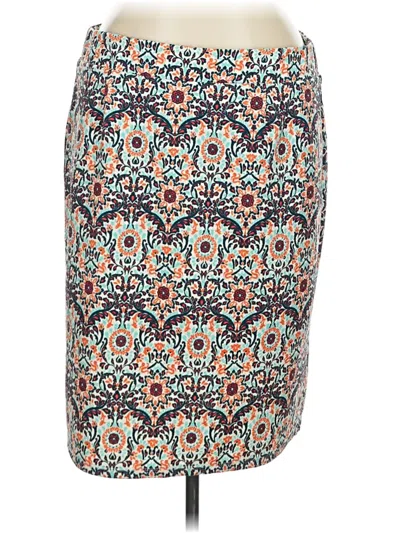 Pre-owned C Established 1946 Casual Skirt In Teal