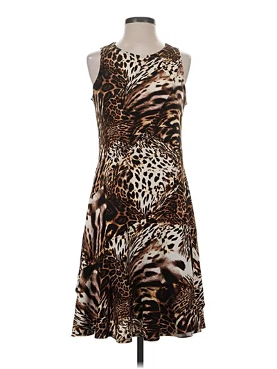 Pre-owned C Established 1946 Cocktail Dress In Brown