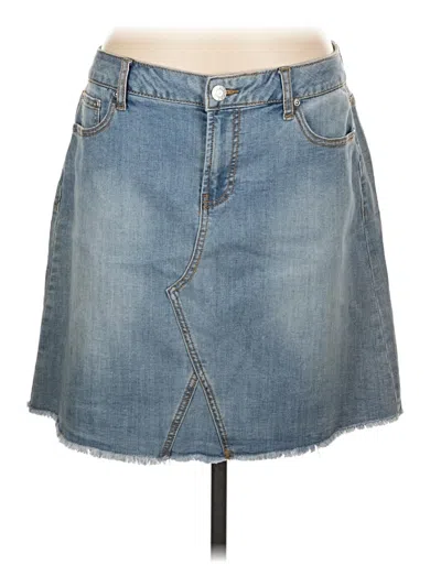 Pre-owned C Established 1946 Denim Skirt In Blue