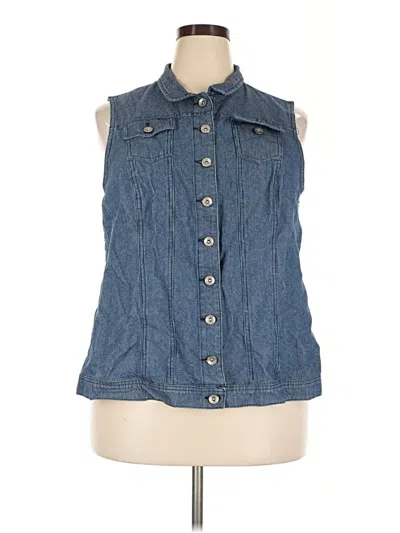 Pre-owned C Established 1946 Denim Vest In Blue