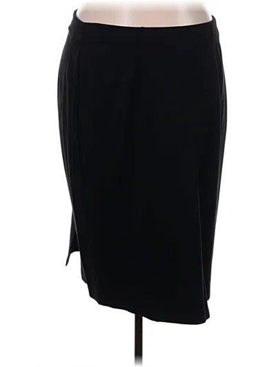 Pre-owned C Established 1946 Formal Skirt In Black