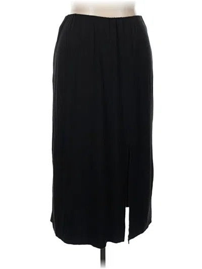 Pre-owned C Established 1946 Formal Skirt In Black
