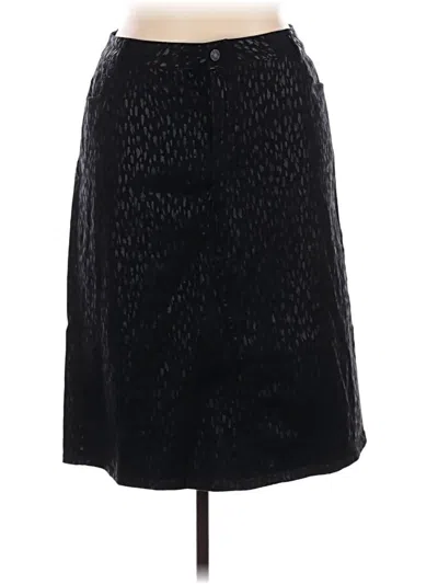 Pre-owned C Established 1946 Formal Skirt In Black
