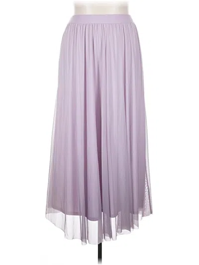 Pre-owned C Established 1946 Formal Skirt In Purple