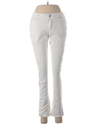 Pre-owned C Established 1946 Jeans In Ivory