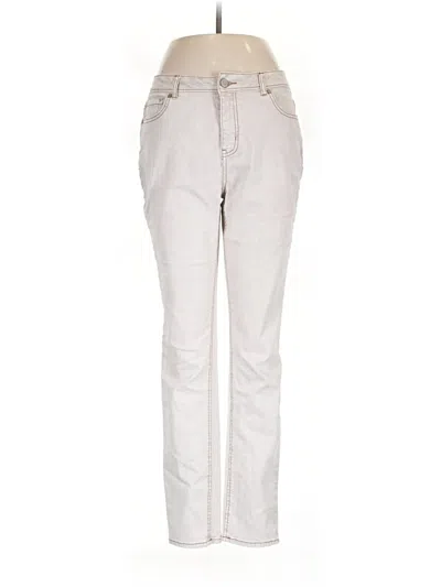 Pre-owned C Established 1946 Jeans In Ivory