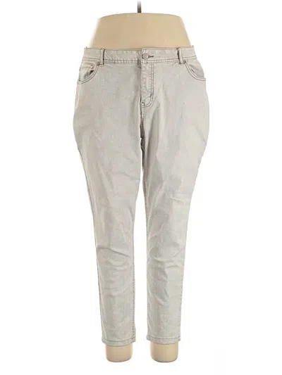 Pre-owned C Established 1946 Jeans In Silver