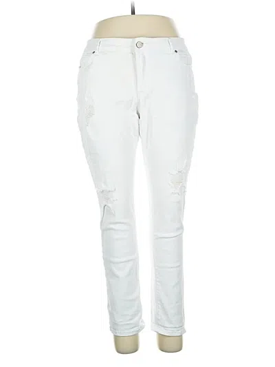 Pre-owned C Established 1946 Jeans In White