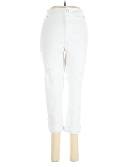 Pre-owned C Established 1946 Jeans In White