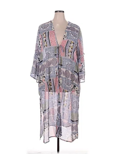 Pre-owned C Established 1946 Kimono In Gray