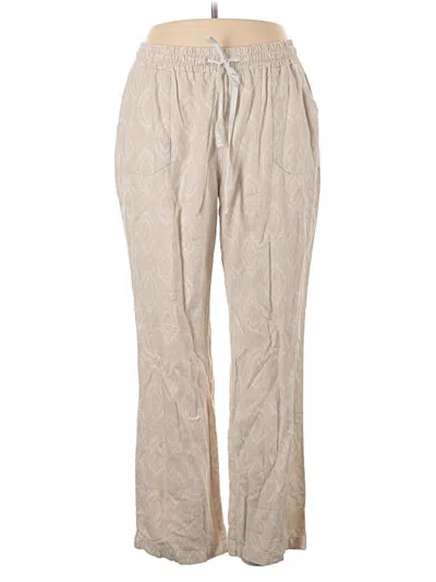 Pre-owned C Established 1946 Linen Pants In Ivory