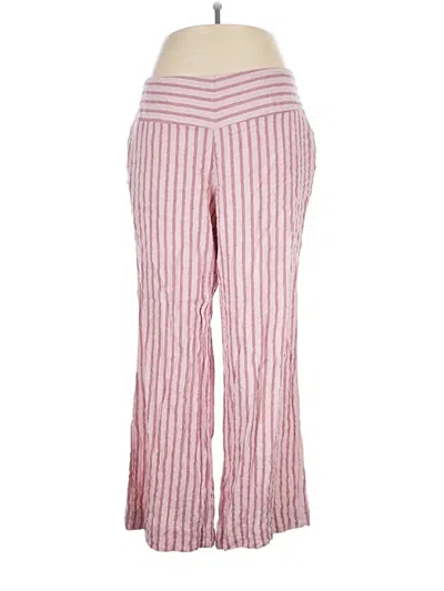 Pre-owned C Established 1946 Linen Pants In Pink