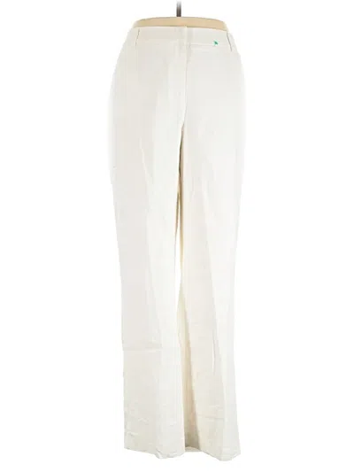 Pre-owned C Established 1946 Linen Pants In White