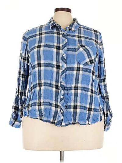 Pre-owned C Established 1946 Long Sleeve Button Down Shirt In Blue
