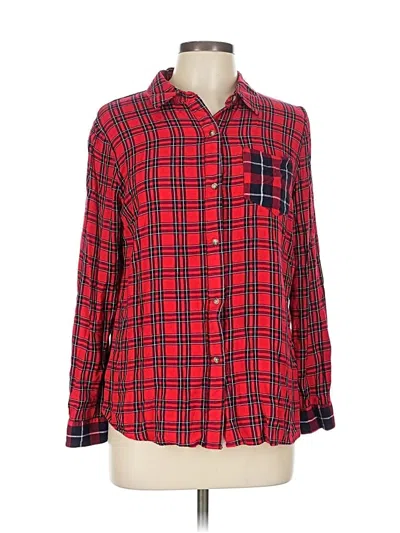 Pre-owned C Established 1946 Long Sleeve Button Down Shirt In Red