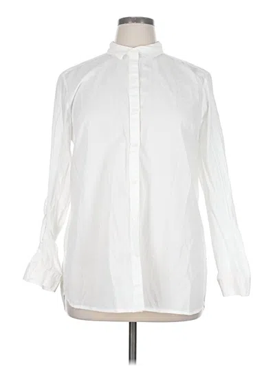 Pre-owned C Established 1946 Long Sleeve Button Down Shirt In White