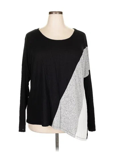 Pre-owned C Established 1946 Long Sleeve T-shirt In Black