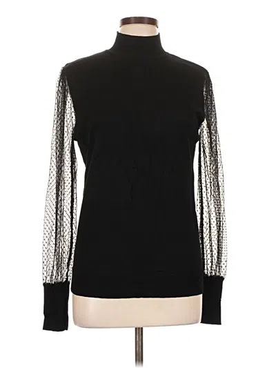 Pre-owned C Established 1946 Long Sleeve Top Black Turtleneck Tops
