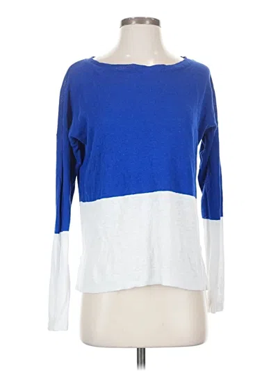 Pre-owned C Established 1946 Long Sleeve T-shirt In Blue