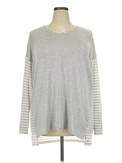 Pre-owned C Established 1946 Long Sleeve T-shirt In Gray