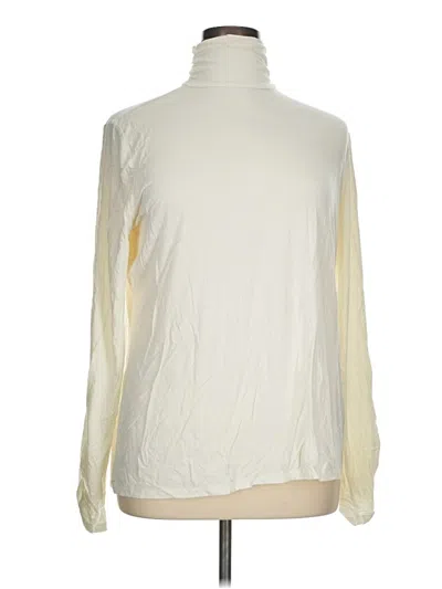 Pre-owned C Established 1946 Long Sleeve Turtleneck In Ivory