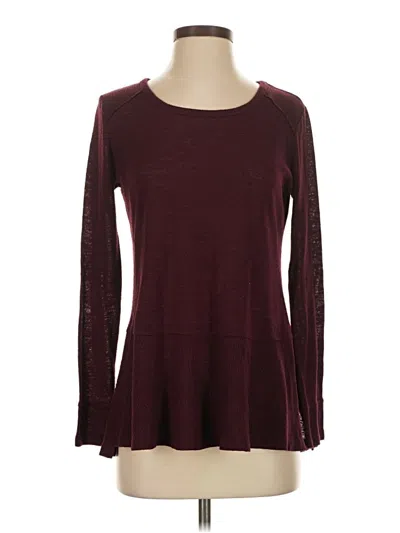 Pre-owned C Established 1946 Pullover Sweater In Burgundy