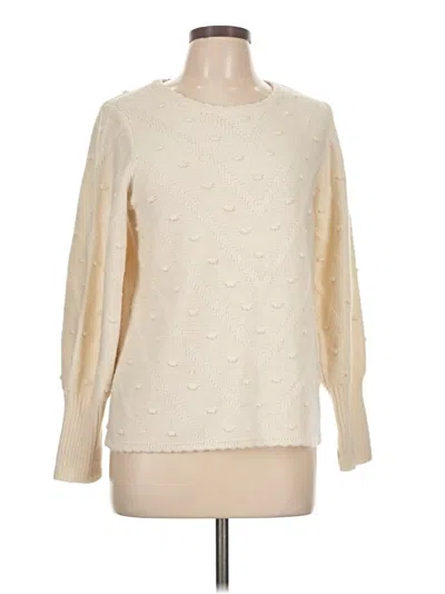 Pre-owned C Established 1946 Pullover Sweater In White