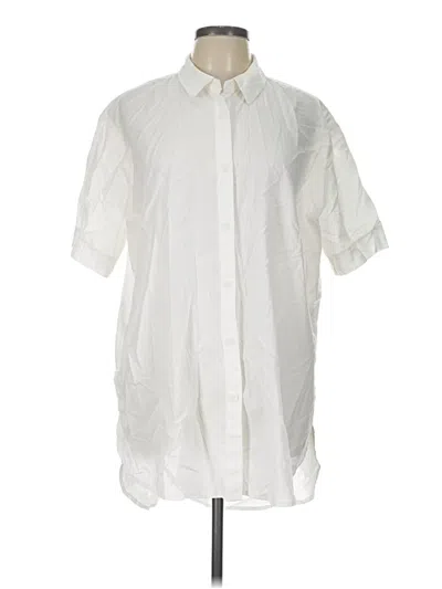 Pre-owned C Established 1946 Short Sleeve Button Down Shirt In White