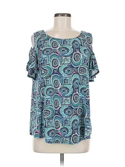 Pre-owned C Established 1946 Short Sleeve T-shirt In Blue