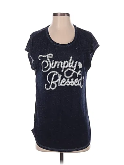 Pre-owned C Established 1946 Short Sleeve T-shirt In Blue