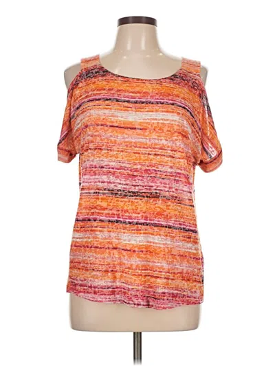 Pre-owned C Established 1946 Short Sleeve T-shirt In Orange