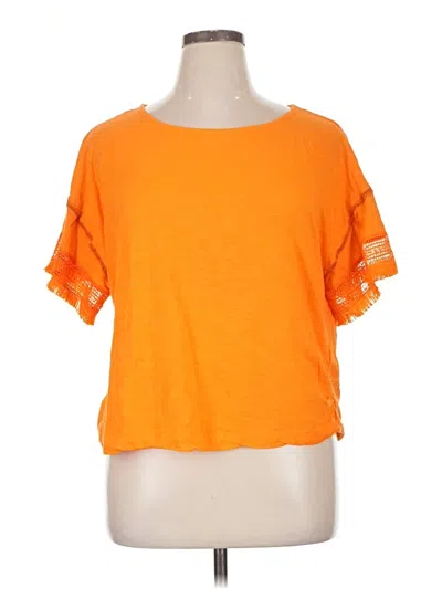 Pre-owned C Established 1946 Short Sleeve T-shirt In Orange