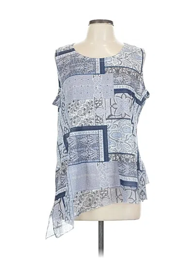 Pre-owned C Established 1946 Sleeveless T-shirt In Blue