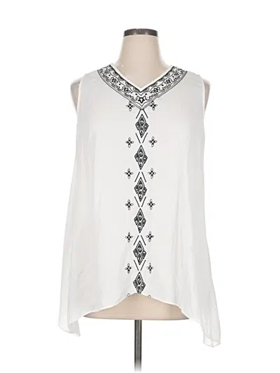 Pre-owned C Established 1946 Sleeveless T-shirt In White