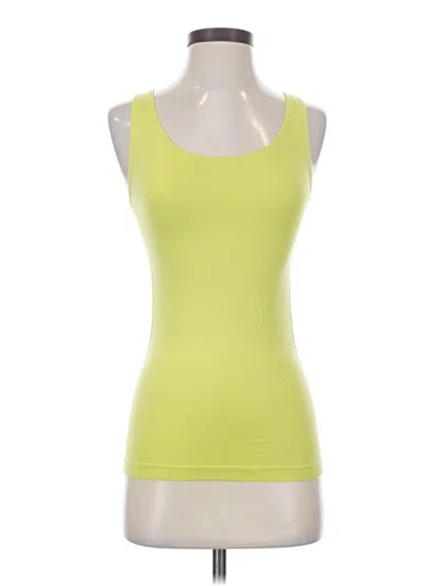 Pre-owned C Established 1946 Tank Top Green Strapless Neckline Tops