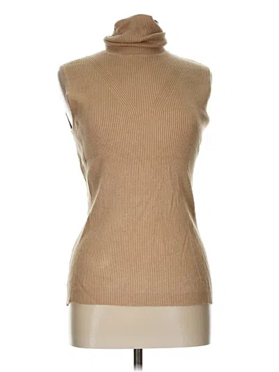 Pre-owned C Established 1946 Turtleneck Sweater In Tan