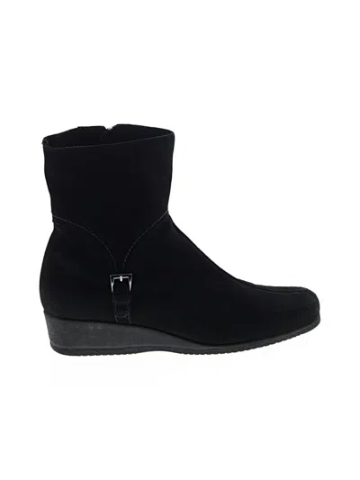 Pre-owned C La Canadienne Ankle Boots In Black