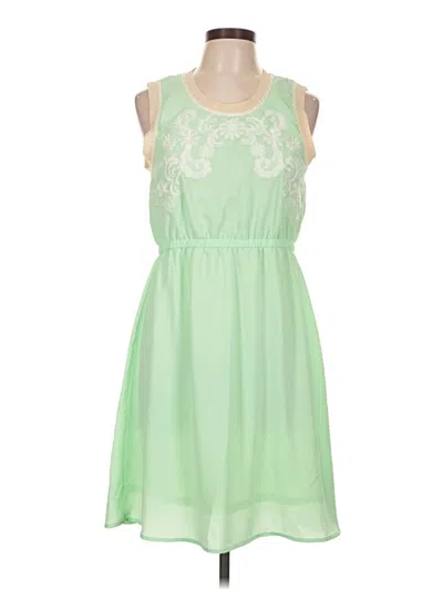 Pre-owned C. Luce Casual Dress In Green