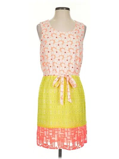 Pre-owned C. Luce Casual Dress In Orange