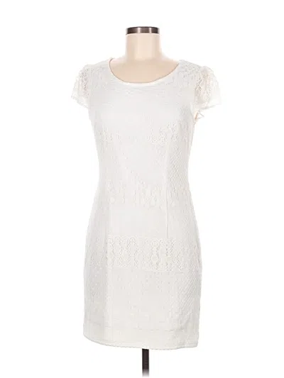 Pre-owned C. Luce Casual Dress In White
